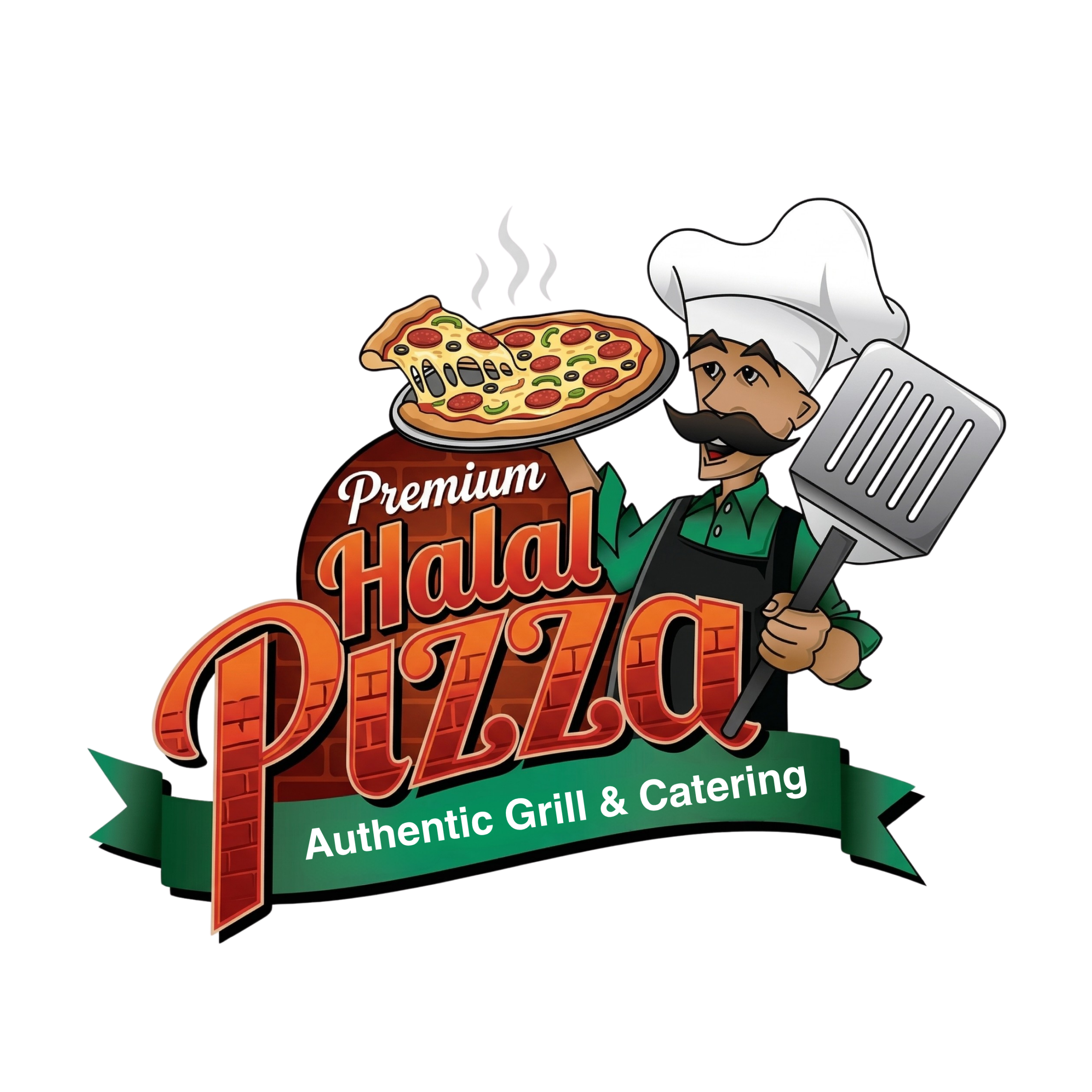 Fresh margherita pizza